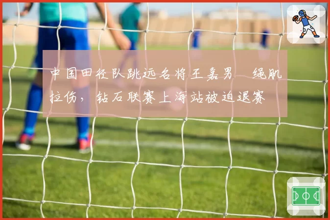 中国田径队跳远名将王嘉男腘绳肌拉伤，钻石联赛上海站被迫退赛
